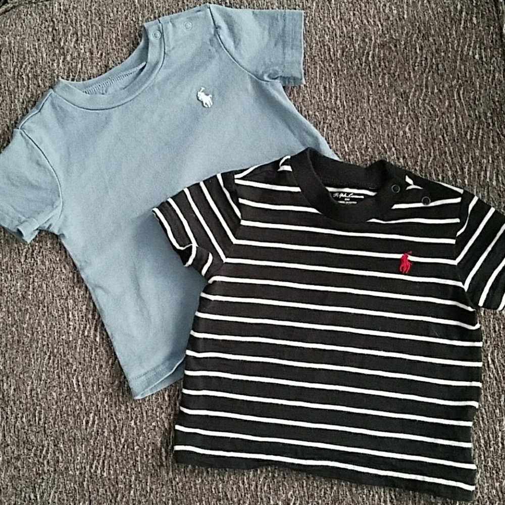 NEW CONDITION.  Blue. Stripped. Both Ralph Lauren.